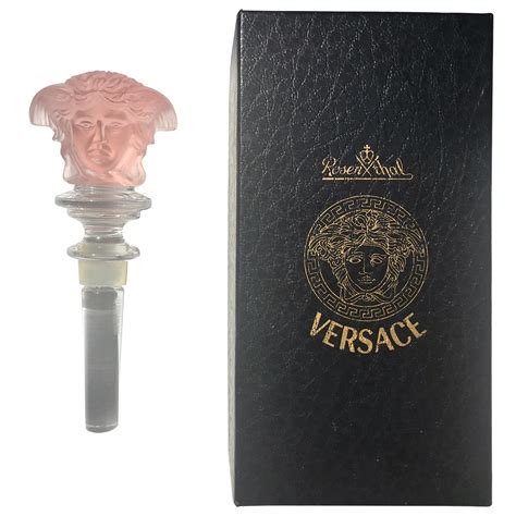 versace medusa stopper|Versace Rosenthal Medusa Bottle Stopper .